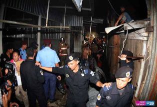Incendio en el Mercado Oriental