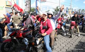 Miles caminaron por la Paz en Nicaragua