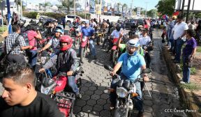 Miles caminaron por la Paz en Nicaragua