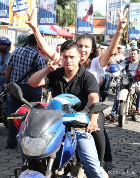 Miles caminaron por la Paz en Nicaragua
