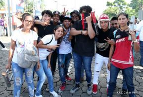 Miles caminaron por la Paz en Nicaragua