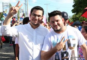 Miles caminaron por la Paz en Nicaragua