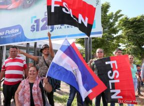 Miles caminaron por la Paz en Nicaragua