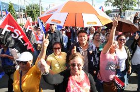 Miles caminaron por la Paz en Nicaragua