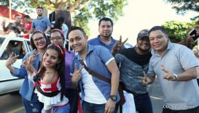 Miles caminaron por la Paz en Nicaragua