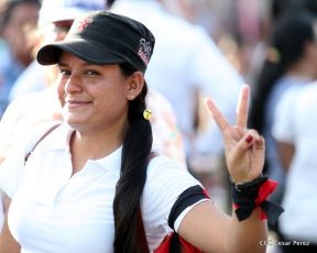 Miles caminaron por la Paz en Nicaragua