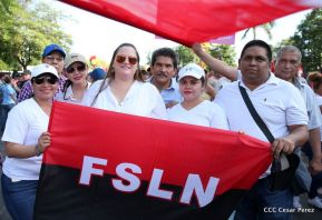 Miles caminaron por la Paz en Nicaragua