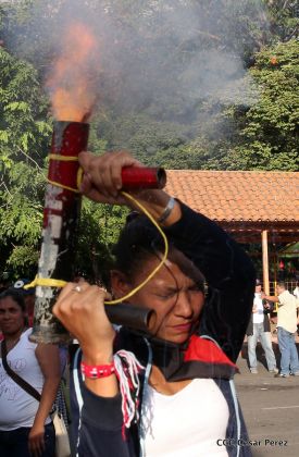 Miles caminaron por la Paz en Nicaragua