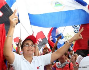 Miles caminaron por la Paz en Nicaragua