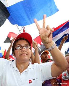 Miles caminaron por la Paz en Nicaragua