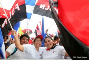 Miles caminaron por la Paz en Nicaragua