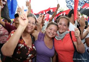 Miles caminaron por la Paz en Nicaragua
