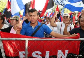 Miles caminaron por la Paz en Nicaragua