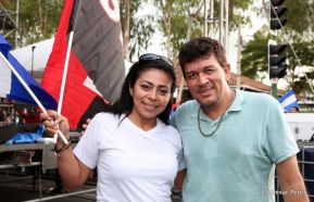 Miles caminaron por la Paz en Nicaragua