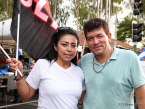 Miles caminaron por la Paz en Nicaragua