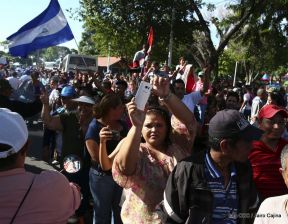 Miles caminaron por la Paz en Nicaragua
