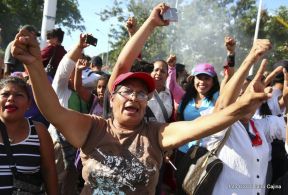 Miles caminaron por la Paz en Nicaragua