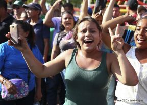 Miles caminaron por la Paz en Nicaragua