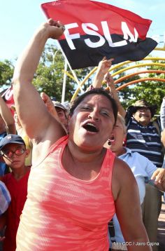 Miles caminaron por la Paz en Nicaragua