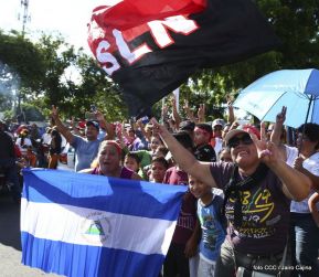 Miles caminaron por la Paz en Nicaragua