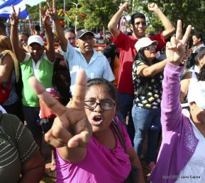 Miles caminaron por la Paz en Nicaragua