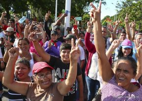 Miles caminaron por la Paz en Nicaragua