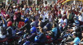 Miles caminaron por la Paz en Nicaragua