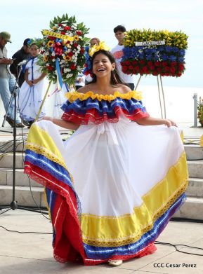 Venezuela conmemora en Nicaragua su 207 aniversario de Independencia