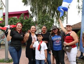 Pueblo nicaragüense camina por la paz y la tranquilidad