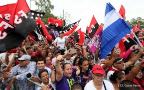 Pueblo nicaragüense camina por la paz y la tranquilidad