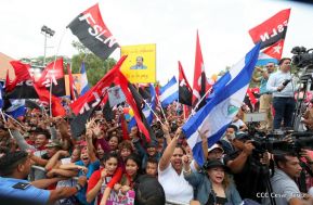Pueblo nicaragüense camina por la paz y la tranquilidad