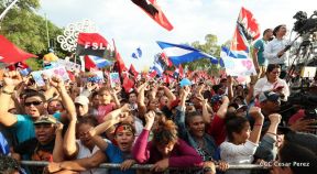 Pueblo nicaragüense camina por la paz y la tranquilidad