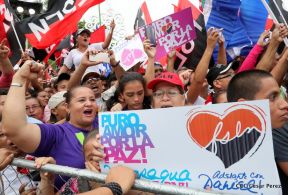 Pueblo nicaragüense camina por la paz y la tranquilidad