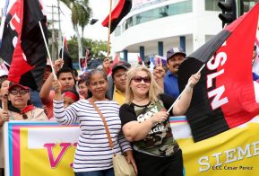 Pueblo nicaragüense camina por la paz y la tranquilidad