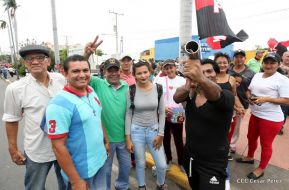 Pueblo nicaragüense camina por la paz y la tranquilidad