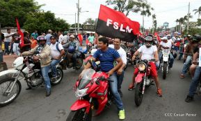 Pueblo nicaragüense camina por la paz y la tranquilidad