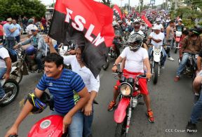 Pueblo nicaragüense camina por la paz y la tranquilidad