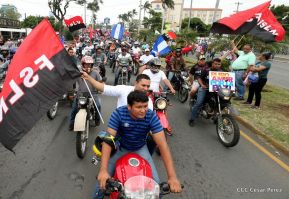 Pueblo nicaragüense camina por la paz y la tranquilidad