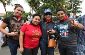 Pueblo nicaragüense camina por la paz y la tranquilidad