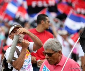 Pueblo nicaragüense camina por la paz y la tranquilidad