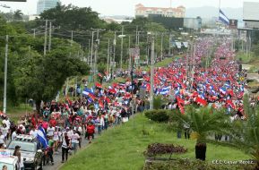 Pueblo nicaragüense camina por la paz y la tranquilidad