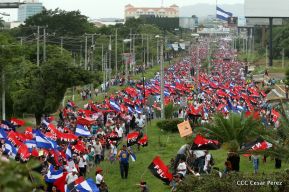 Pueblo nicaragüense camina por la paz y la tranquilidad
