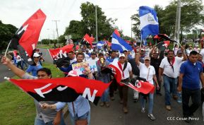 Pueblo nicaragüense camina por la paz y la tranquilidad