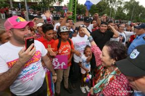 Pueblo nicaragüense camina por la paz y la tranquilidad