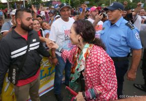 Pueblo nicaragüense camina por la paz y la tranquilidad