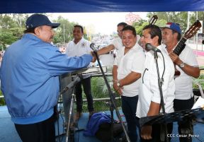 Pueblo nicaragüense camina por la paz y la tranquilidad