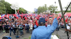 Pueblo nicaragüense camina por la paz y la tranquilidad