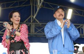 Pueblo nicaragüense camina por la paz y la tranquilidad