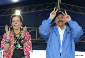 Pueblo nicaragüense camina por la paz y la tranquilidad