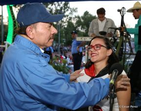 Pueblo nicaragüense camina por la paz y la tranquilidad